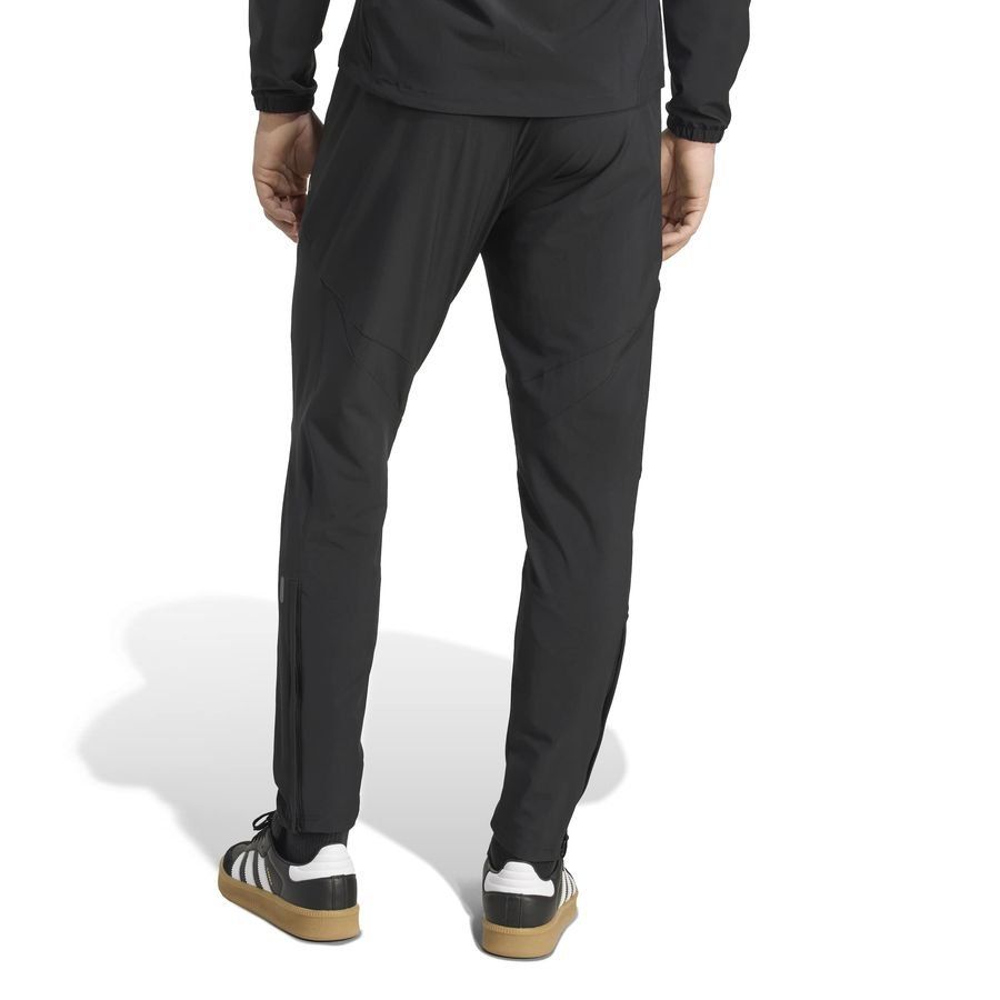Liverpool Training Trousers Tiro 25 Competition Vis Tech Travel - Black/Strawberry Red - Men's-SoccerKits Hub | Buy Soccer Jerseys Online